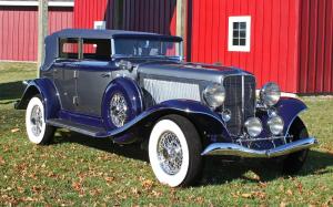 Auburn 12-165 Salon Phaeton Sedan 1933 года